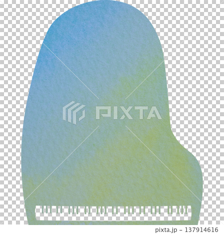 Beautiful watercolor pattern grand piano icon image illustration Beautiful watercolor pattern grand piano icon image illustration 137914616