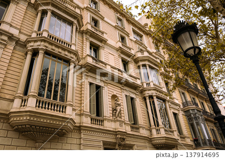 Barcelona, Passage de Gracia Details Barcelona, Passage de Gracia Details 137914695