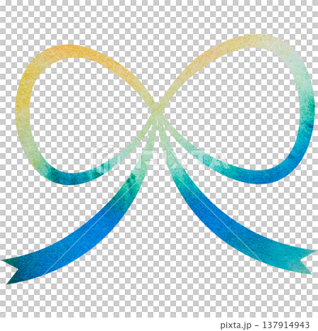 Beautiful watercolor ribbon icon image illustration Beautiful watercolor ribbon icon image illustration 137914943