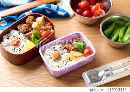 子供と大人のお弁当 子供と大人のお弁当 137915352