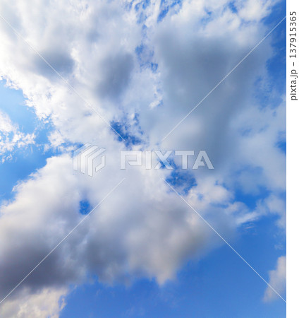 青空に浮かぶ雲 青空に浮かぶ雲 137915365