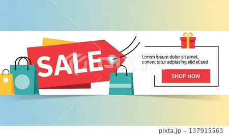 Shopping sale discount shopping bags. 137915563