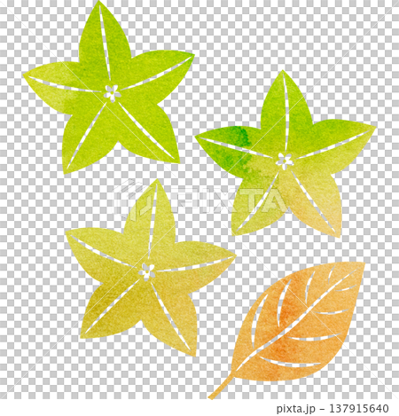 Beautiful watercolor bellflower flower icon image illustration 137915640