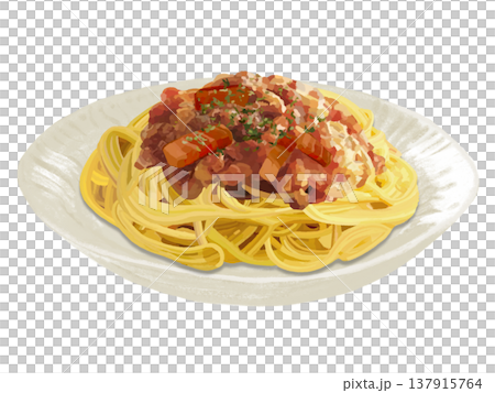 アマトリチャーナパスタ 137915764