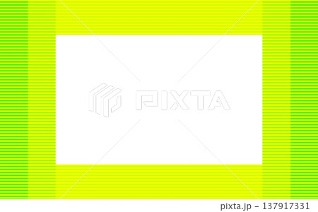 ボーダー模様　フレーム　スクエア　ホワイトスペース 137917331