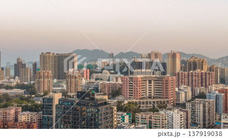 March 14 2026 KOWLOON CITY, HONG KONG. Urban roadway linking residential neighborhoods March 14 2026 KOWLOON CITY, HONG KONG. Urban roadway linking residential neighborhoods 137919038