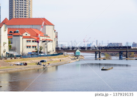 阪急電鉄今津線鉄橋 137919135