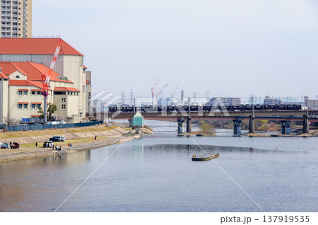 阪急電鉄今津線鉄橋 137919535
