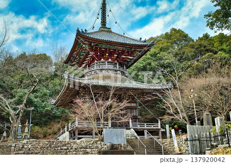 【第八番札所】熊谷寺の多宝塔【四国八十八箇所】 【第八番札所】熊谷寺の多宝塔【四国八十八箇所】 137920042