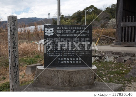 【第八番札所】熊谷寺の仁王門【四国八十八箇所】 137920140