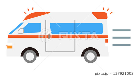 走る救急車 137921002