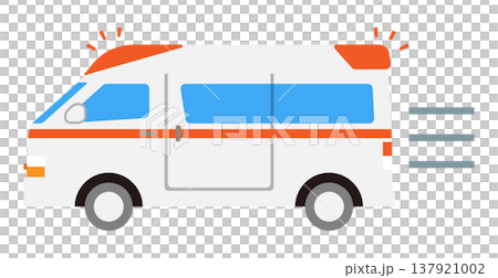 走る救急車 137921002