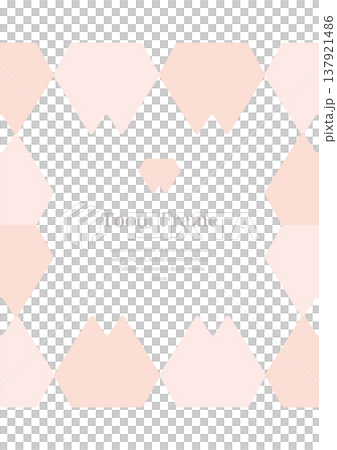 Pastel tooth motif geometric pattern background Pastel tooth motif geometric pattern background 137921486