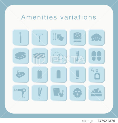 アメニティーアイコン_タイル 137921876