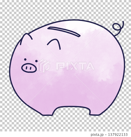 Cute piggy bank Cute piggy bank 137922133