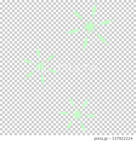 薄い緑色のシンプルな光 137922224