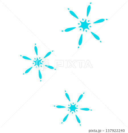 水色のシンプルな光 137922240