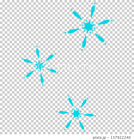 水色のシンプルな光 137922240