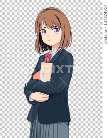 high school girl high school girl 137924957