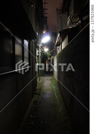 雨降る路地裏 雨降る路地裏 137925966