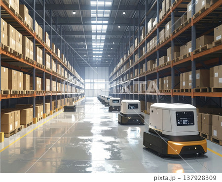 物流業界の人手不足を解消する、ロボットとITを活用した省人化システム 137928309