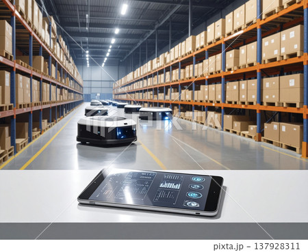 物流業界の人手不足を解消する、ロボットとITを活用した省人化システム 137928311