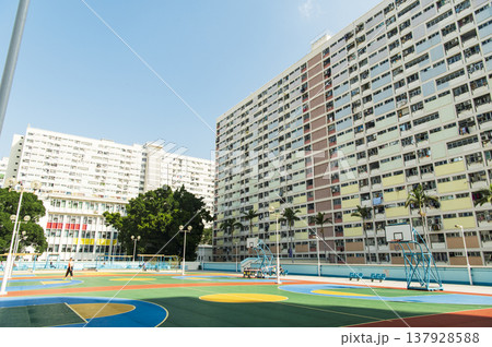 香港 虹色マンション 香港 虹色マンション 137928588