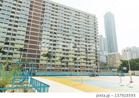 香港 虹色マンション 香港 虹色マンション 137928593