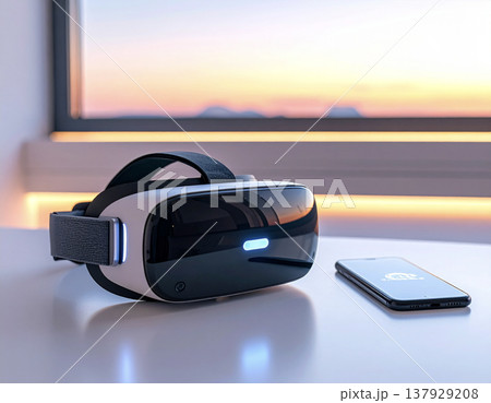 仕事終わりのリラックスタイムにバーチャル旅行へ。未来のエンタメ体験 137929208