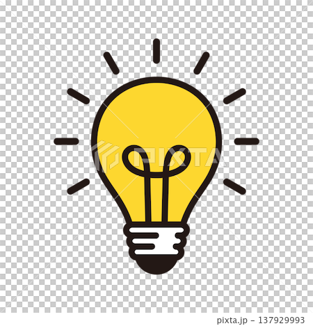 A simple lightbulb icon representing inspiration. A simple lightbulb icon representing inspiration. 137929993