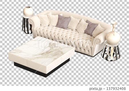sofa isolate on a transparent background,... - Stock Illustration ...
