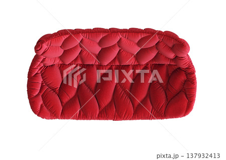 sofa isolate on a transparent background, interior furniture, 3D illustration, cg render 137932413