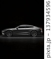 modern sedan car on the dark background 137934596