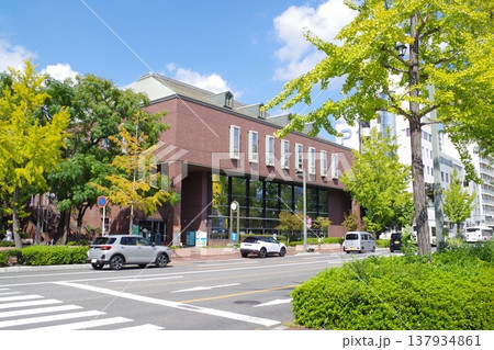 呉市中央図書館建物の景色 呉市中央図書館建物の景色 137934861