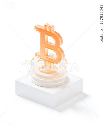 3d rendering business dollar sign on dollar 137935345
