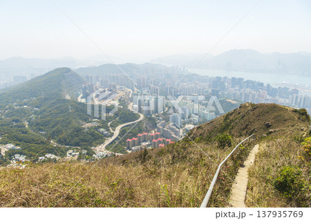 香港　飛鵝山からの景色 137935769