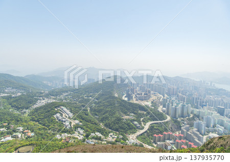 香港　飛鵝山からの景色 137935770