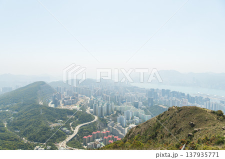 香港 飛鵝山からの景色 香港 飛鵝山からの景色 137935771