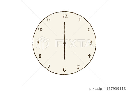 時計　6時　18時 137939118