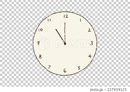 時計 11時 23時 時計 11時 23時 137939125