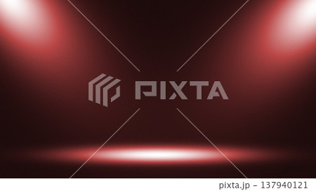 Red Dual Spotlights 137940121