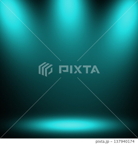 Cyan Multi Spotlight 137940174