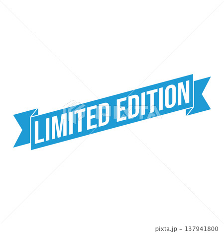 Limited Edition Letter Rubber Stamp Vector Design Template 137941800