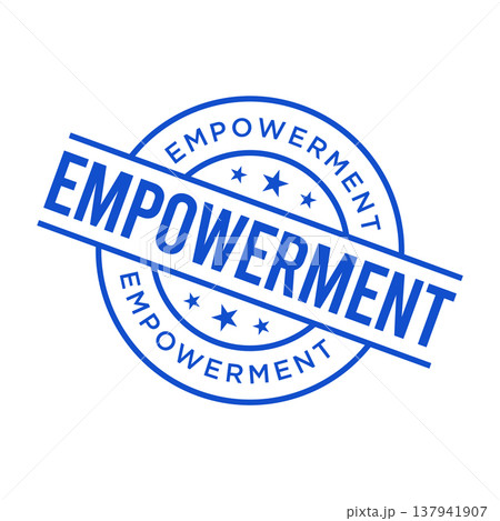 Empowerment Letter Rubber Stamp Template Design Empowerment Letter Rubber Stamp Template Design 137941907