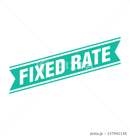 Fixed Rate Letter Rubber Stamp Template Design Fixed Rate Letter Rubber Stamp Template Design 137942136