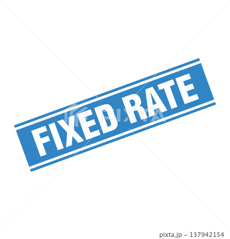 Fixed Rate Letter Rubber Stamp Template Design Fixed Rate Letter Rubber Stamp Template Design 137942154