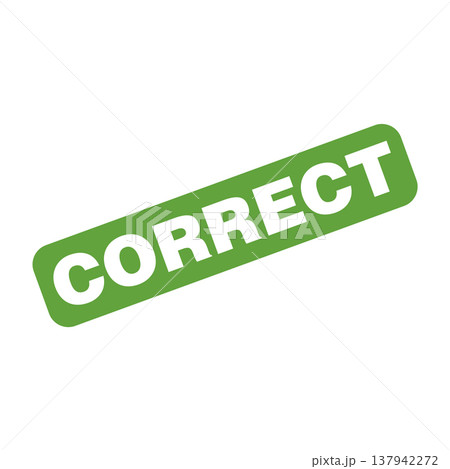 Correct Letter Rubber Stamp Template Design Correct Letter Rubber Stamp Template Design 137942272