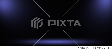 Purple Banner Spotlight 137942781