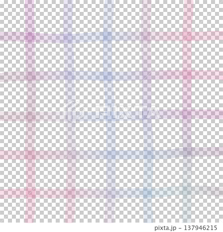 Pink Purple Gradient Plaid Gingham Madras Check Hand Drawn Background Pattern Overlay 137946215