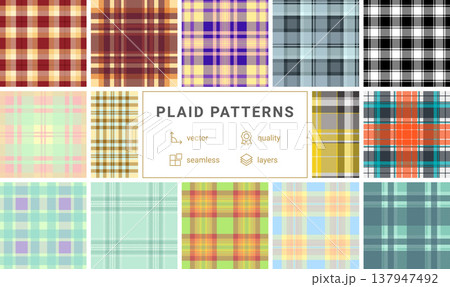 Plaid bundle ideal for holiday signage and flyers. Coordinated repeats enhance seasonal marketing visuals. Plaid bundle ideal for holiday signage and flyers. Coordinated repeats enhance seasonal marketing visuals. 137947492